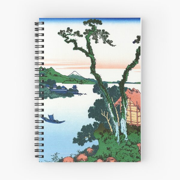 Item preview, Lake Suwa in Shinano Province by Katsushika Hokusai designed and sold by Takeda-art.