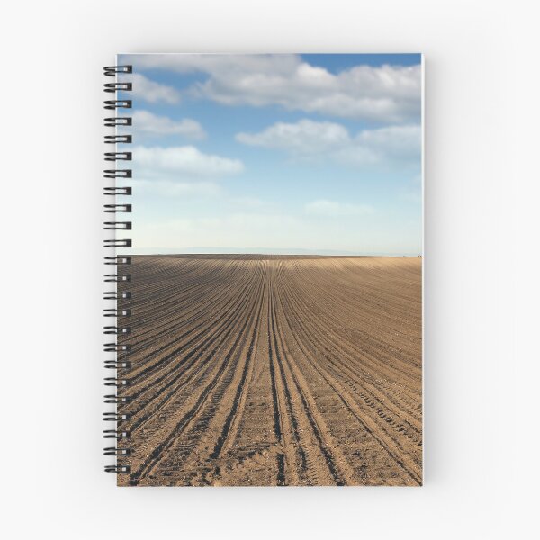 Item preview, plowed field farmland landscape spring season designed and sold by goceris.