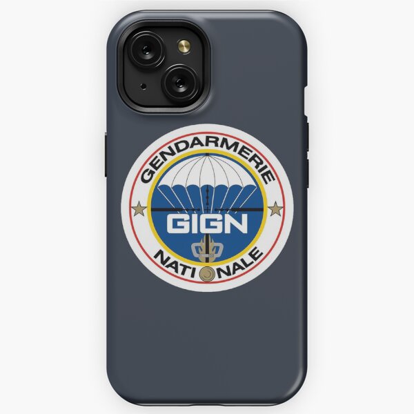 Groupement d'Intervention de la Gendarmerie Nationale - GIGN (France) Coque antichoc iPhone