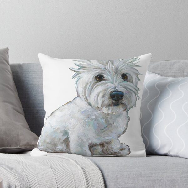 Item preview, Cute WESTIE by Robert Phelps designed and sold by RobertPhelpsArt.