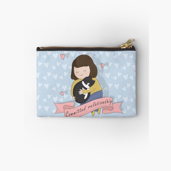 Item preview, Woman And Cat - Committed relationship designed and sold by ValentinaHramov.