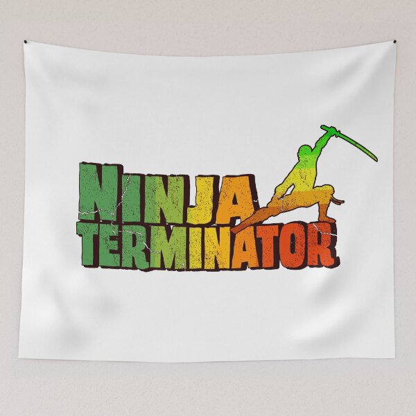 Item preview, Retro Ninja 80s T-Shirt designed and sold by bestofbad.