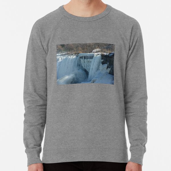Icy Niagara Falls Lightweight Sweatshirt