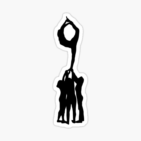 Cheerleading, Cheerleader Sticker