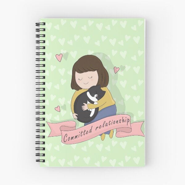 Item preview, Woman And Cat - Committed relationship designed and sold by ValentinaHramov.