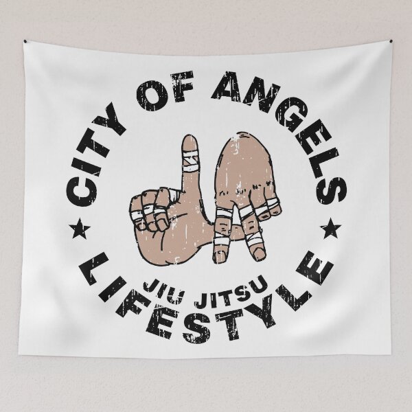 Item preview, Jiu Jitsu LA Hand Symbol designed and sold by MMALIFESTYLE.