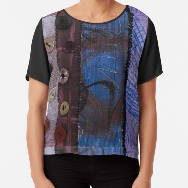 Spherical Science Chiffon Top