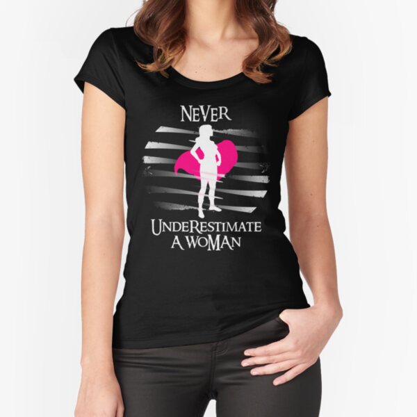 Never underestimate an old woman with a fishing rod poster - Bassetshirt