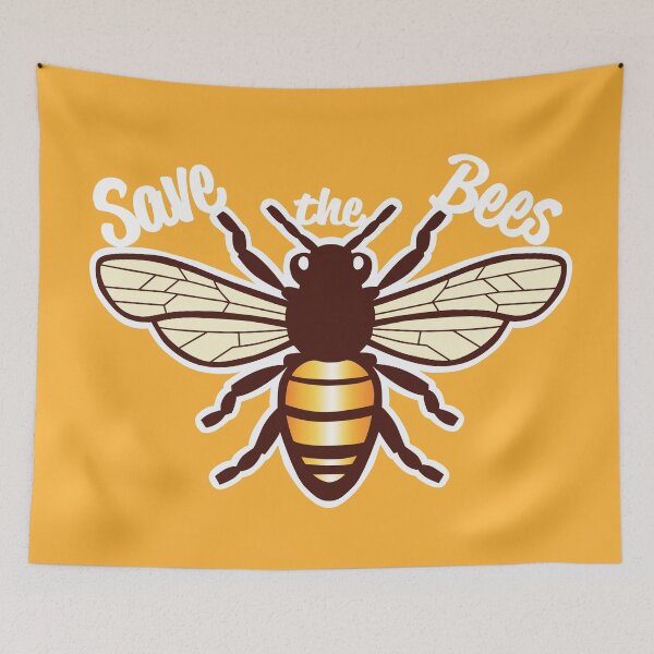 Item preview, Save the Bees designed and sold by bilesandstiles.