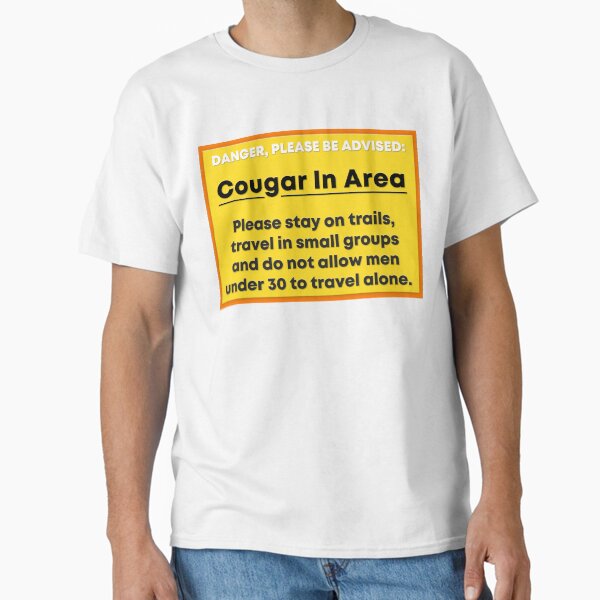 Item preview, Danger, Cougar In Area designed and sold by Jarrod Vandenberg.