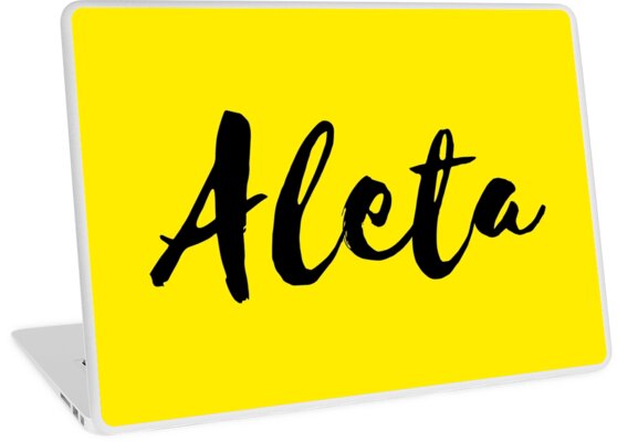 Mrs Named Laptop Skins 2015 Macbook Air 11 Basic Black Collection. Aleta