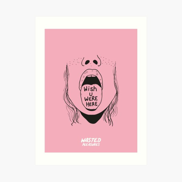 Wish You Were Here Art Print