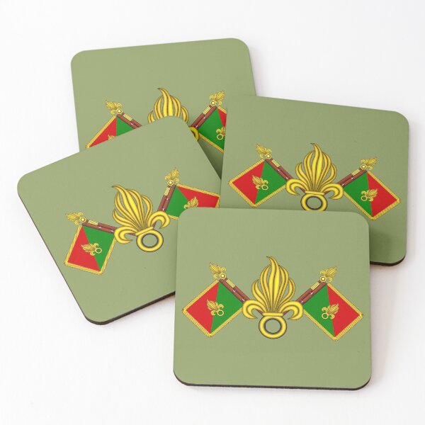 Item preview, French Foreign Legion - Fanion et grenades designed and sold by wordwidesymbols.