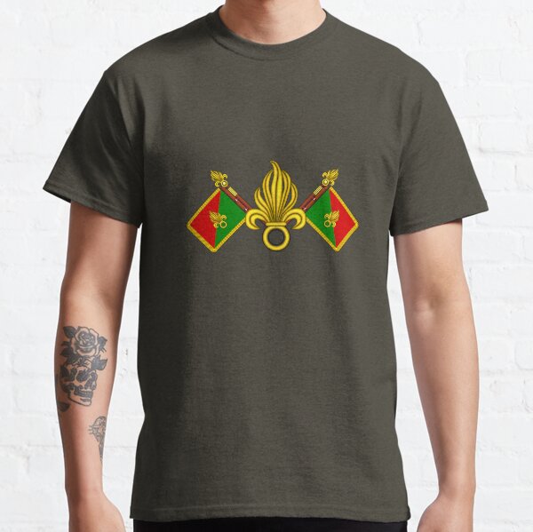French Foreign Legion - Fanion et grenades Classic T-Shirt