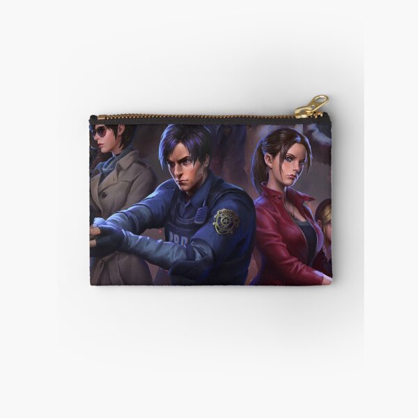 Item preview, ¡Salgamos de Raccoon City! - Leon S. Kennedy, Ada Wong y Claire Redfield - RE2 designed and sold by KrowsDigital.
