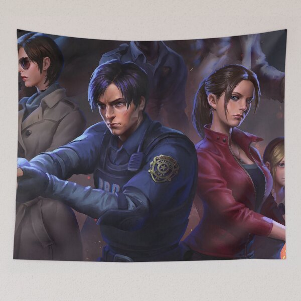 Item preview, Let's get out of Raccoon City! - Leon S. Kennedy, Ada Wong & Claire Redfield - RE2 designed and sold by KrowsDigital.