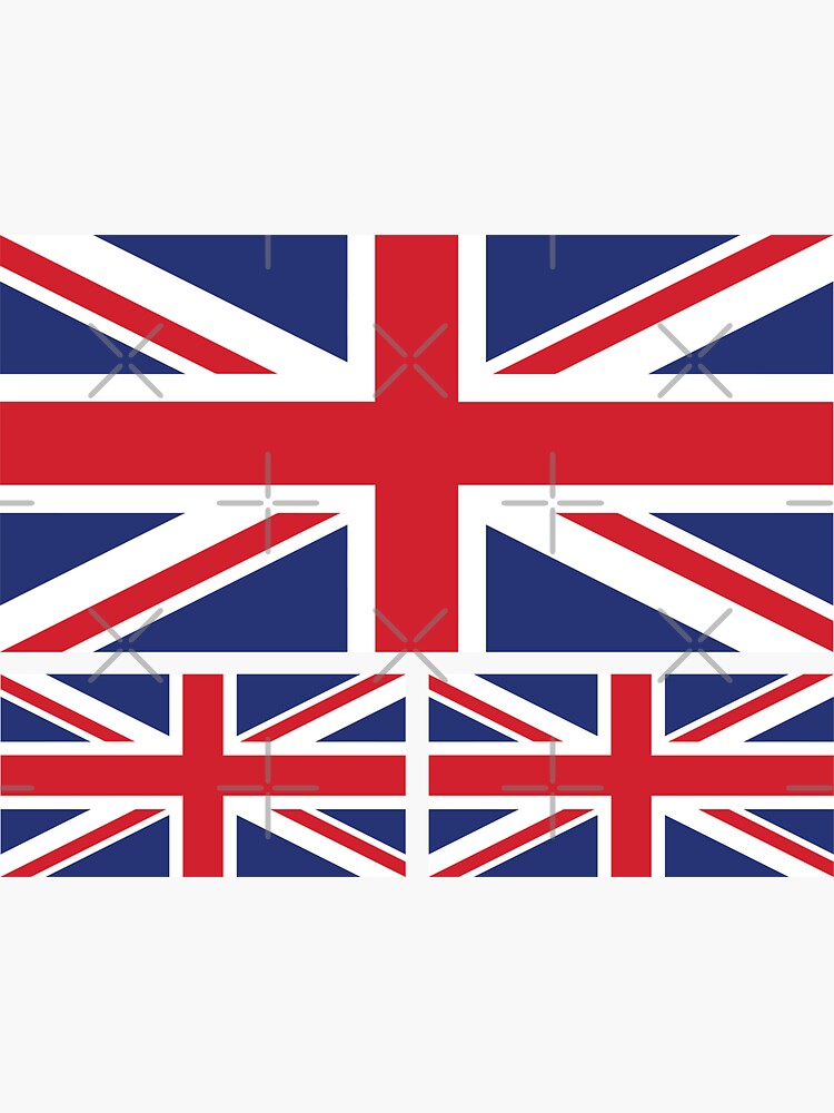 Autocollant Sticker Drapeau Anglais UK Union Jack Royaume uni Moto Voiture