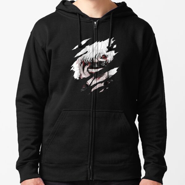Anime Kaneki Ken Zipped Hoodie