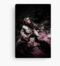 Did you hear something? Canvas Print