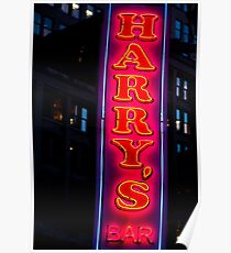 Póster Harry's Bar