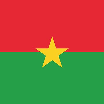 Aperçu de l'œuvre Drapeau du Burkina Faso de Shorlick