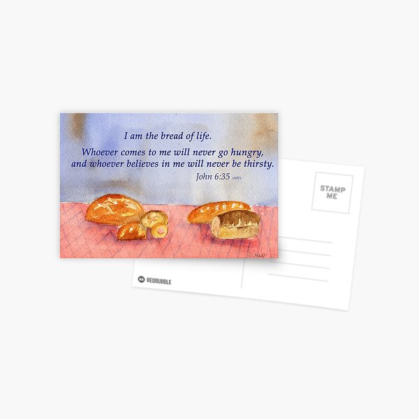 I Am Bread Postcards Redbubble - john roblox clown bread