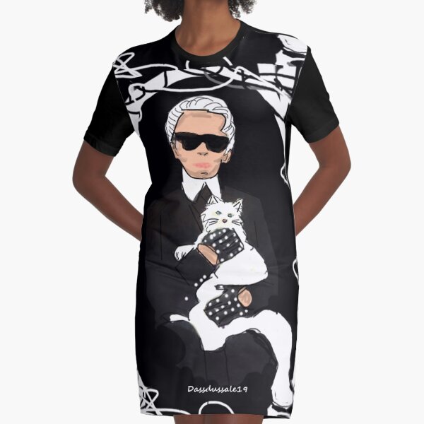 Karl Lagerfeld Graphic T-Shirt Dress