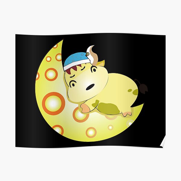 Download Yellow Moon Image Posters Redbubble PSD Mockup Templates