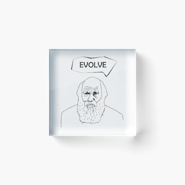 Item preview, Charles Darwin Evolve designed and sold by Geek-topia.