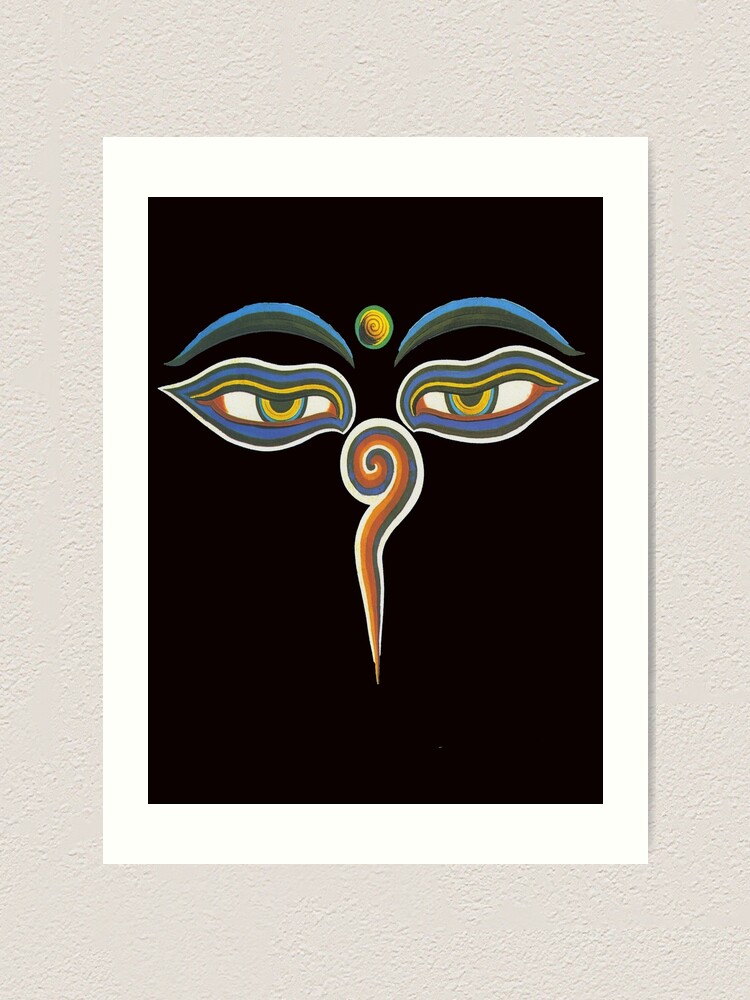 buddha eyes wall art