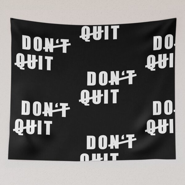 Item preview,   DON'T QUIT! DO IT! GIFT IDEA designed and sold by JamesandLuis.