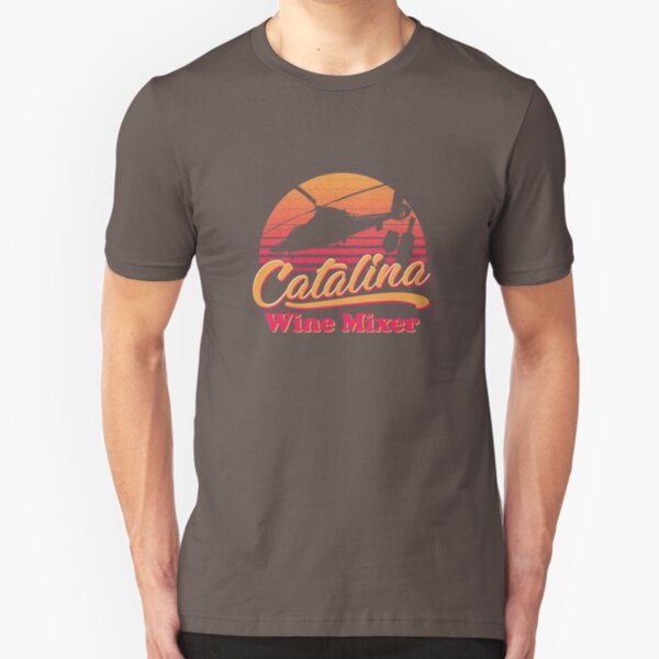 SHADOW CATALINA WINE MIXER Slim Fit T-Shirt