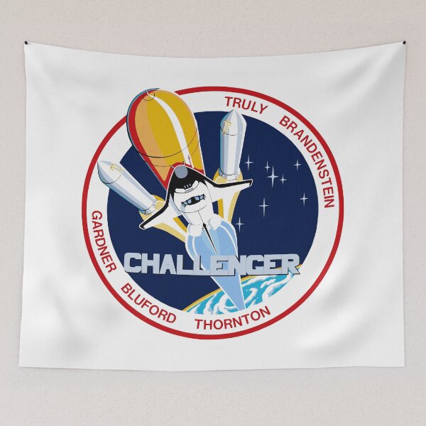 Item preview, NASA Astronaut Crew Patch for Space Shuttle Mission STS-8 designed and sold by jutulen.