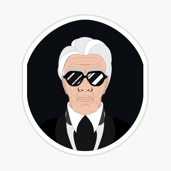 M. Lagerfeld Sticker