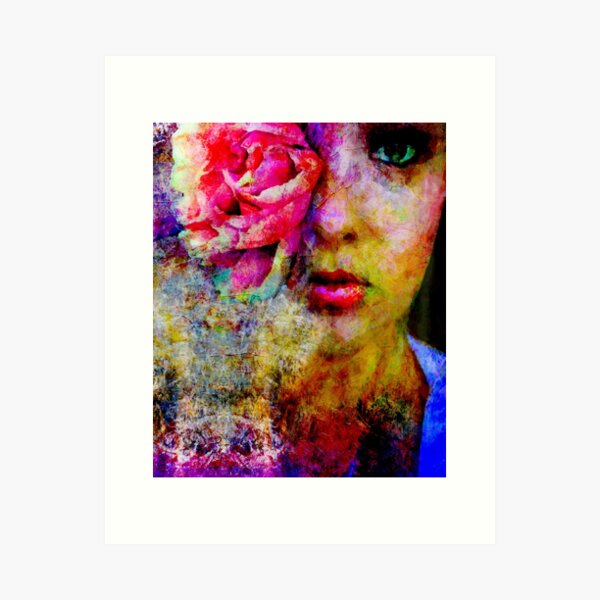 Eye of the Bloom Art Print