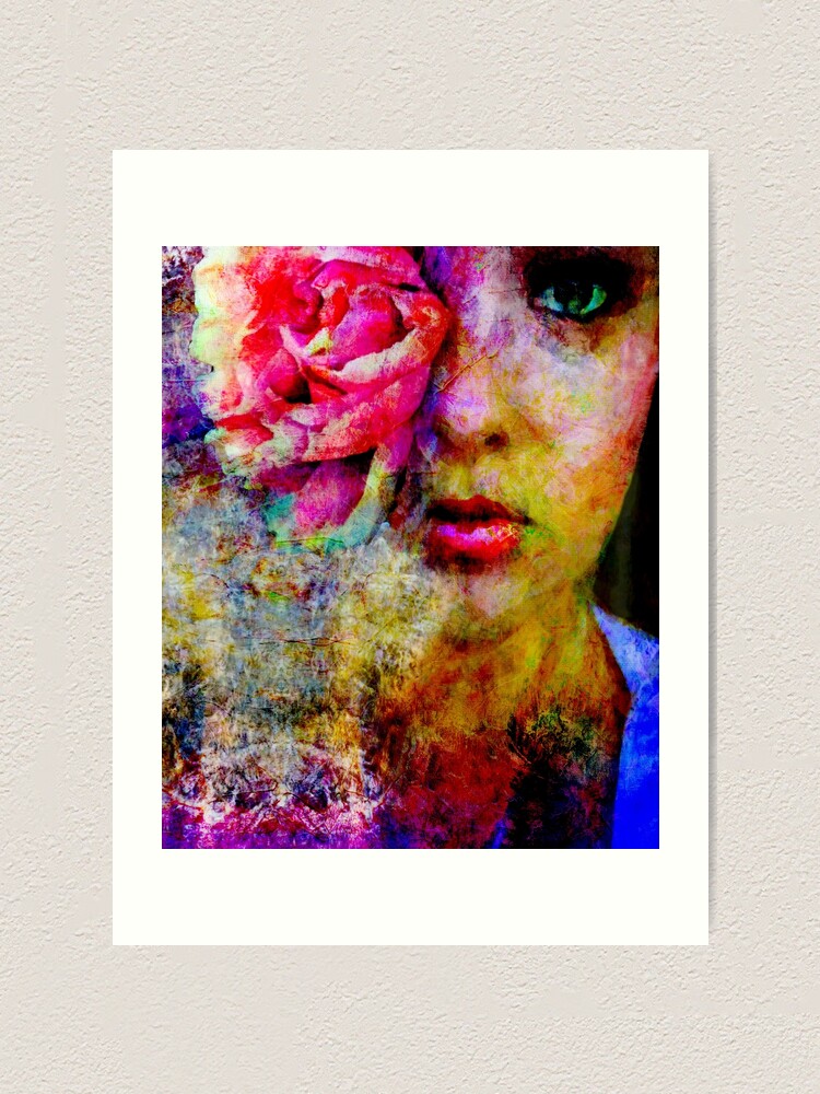 Alternate view of Eye of the Bloom Art Print