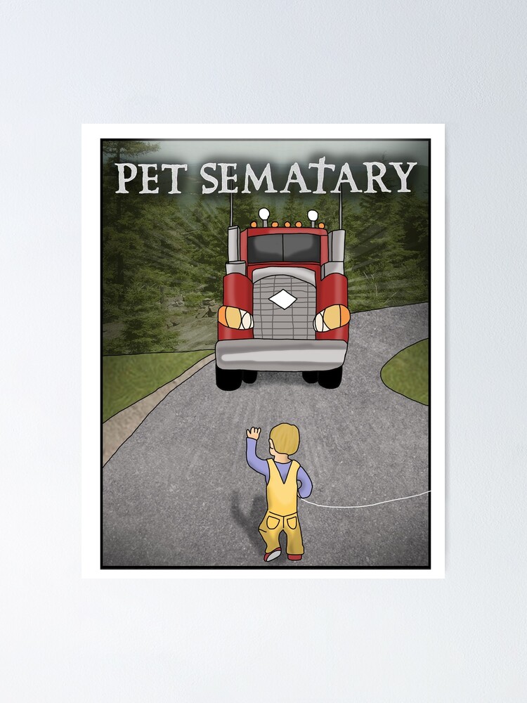 "Pet Sematary Gage" Poster by viciousdesigns Redbubble