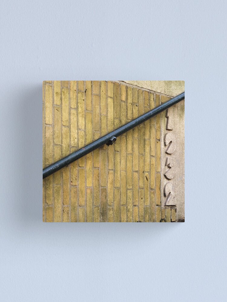Alternate view of Beautiful brick - Erasmuspark entrance (1) Canvas Print