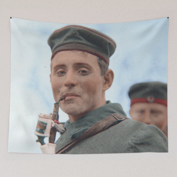 Item preview, German Soldier with Pipe designed and sold by Richard  White.