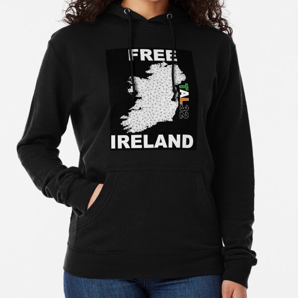 Irlanda libre Sudadera ligera con capucha