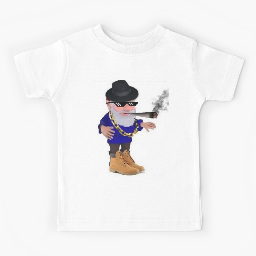 Gangster Gnome Kids T Shirt By Jmlolz Redbubble - created this on roblox gnomed