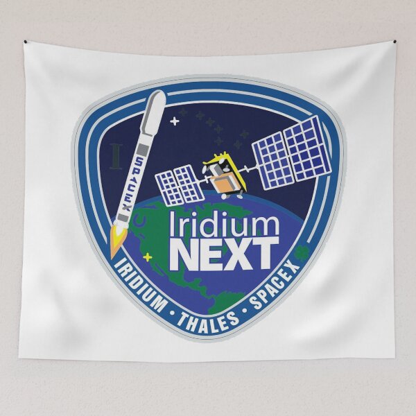 Item preview, Iridium 1 Program Logo designed and sold by Nikki SpaceStuffPlus.