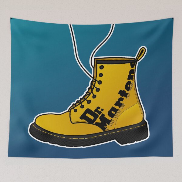 Item preview, Dr. Martens old school yellow designed and sold by PaperBoatUK.