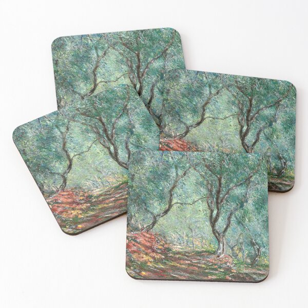 Item preview, Claude Monet - Olive Tree Wood in Moreno Garden designed and sold by ArtExpression.