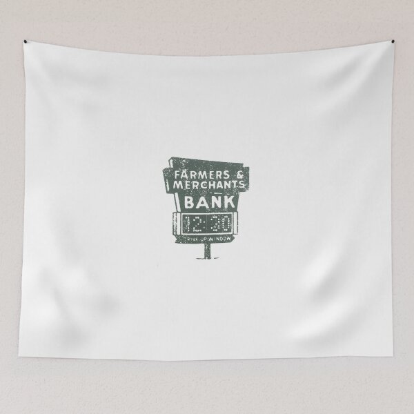 Item preview, Farmers & Merchants Bank designed and sold by Domelight Designs.