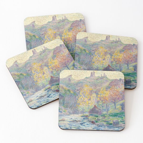 Item preview, Armand Guillaumin - Le Moulin Brigand et les ruines du Château de Crozant, Creuse designed and sold by ArtExpression.