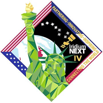 Artwork thumbnail, Iridium 4 Program Patch by Nikki SpaceStuffPlus