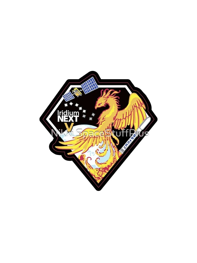 Thumbnail 4 of 4, iPhone Case, Iridium 5 Program Patch designed and sold by Nikki SpaceStuffPlus.