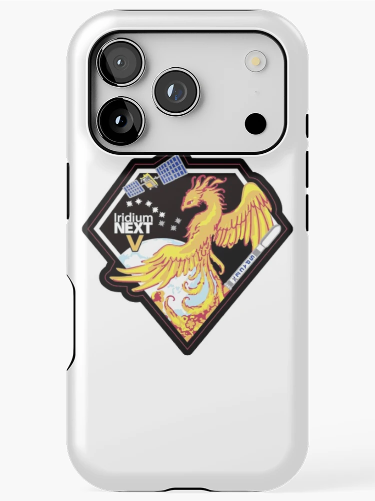 Thumbnail 1 of 4, iPhone Case, Iridium 5 Program Patch designed and sold by Nikki SpaceStuffPlus.