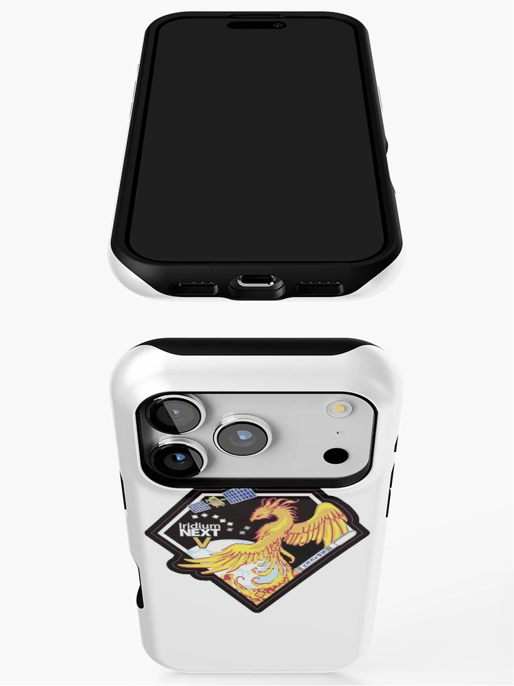 Thumbnail 3 of 4, iPhone Case, Iridium 5 Program Patch designed and sold by Nikki SpaceStuffPlus.